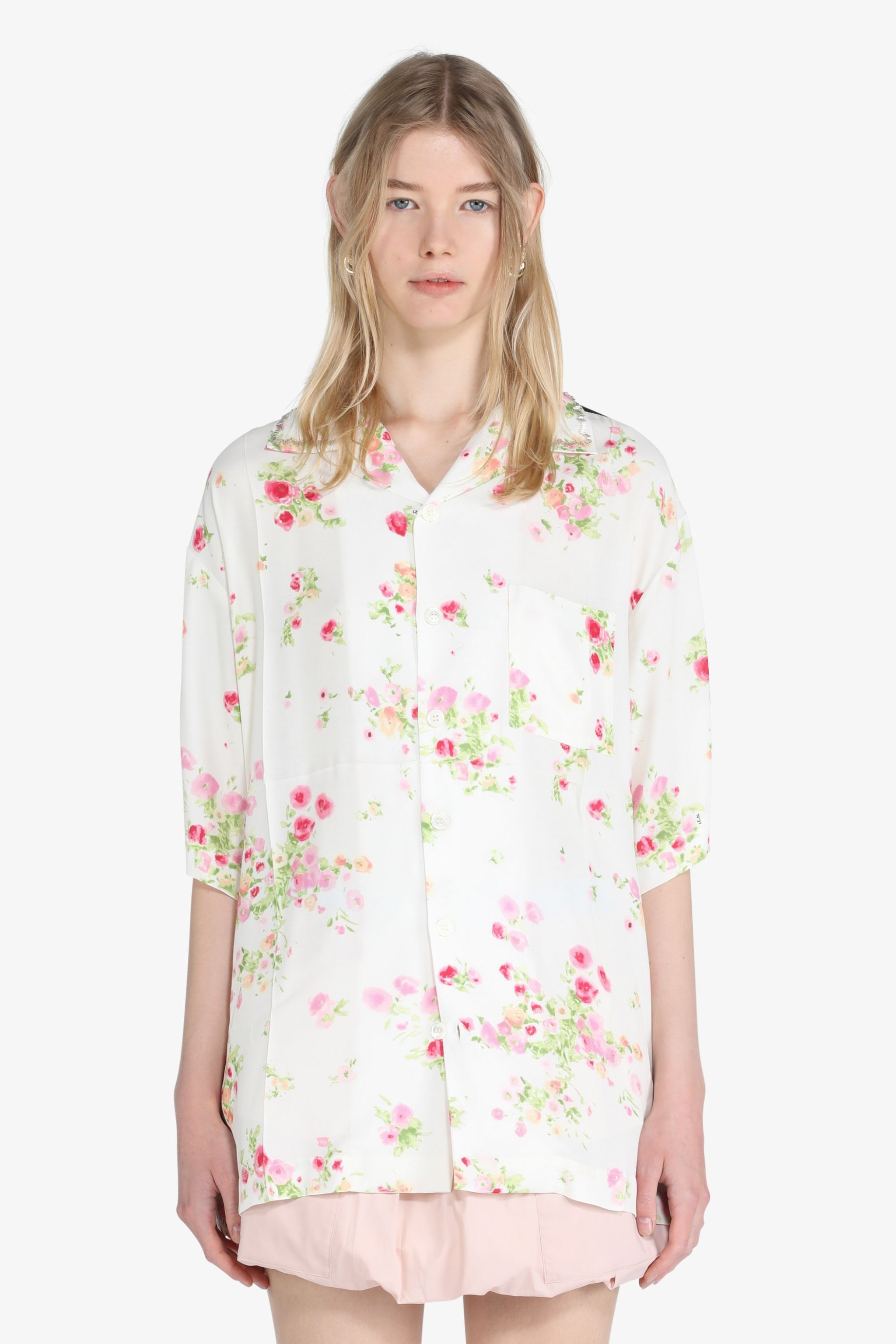 FLORAL-PRINT SHIRT - 1