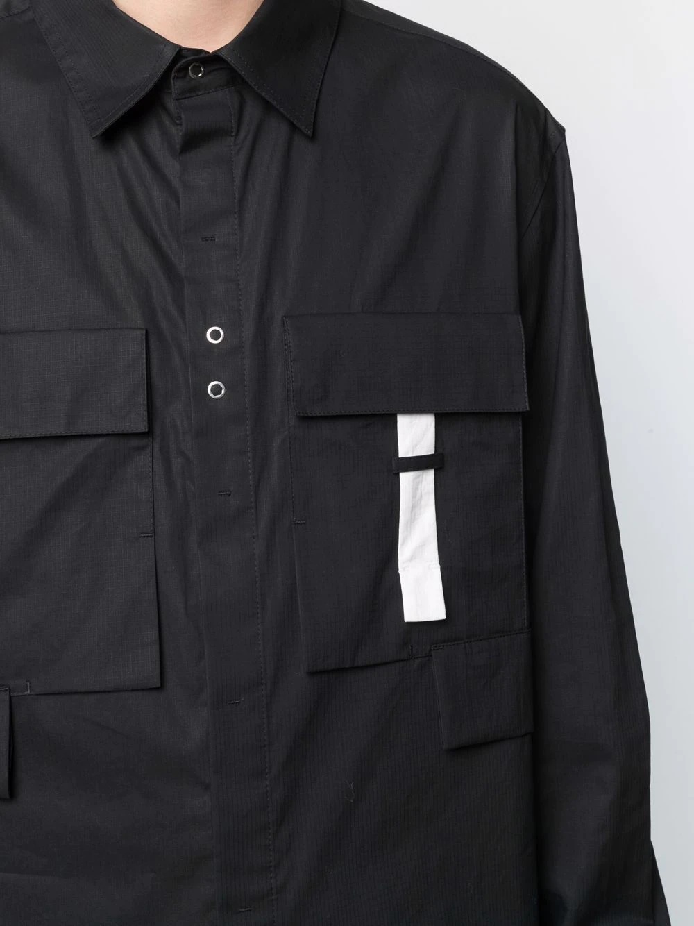 cotton utility shirt - 5