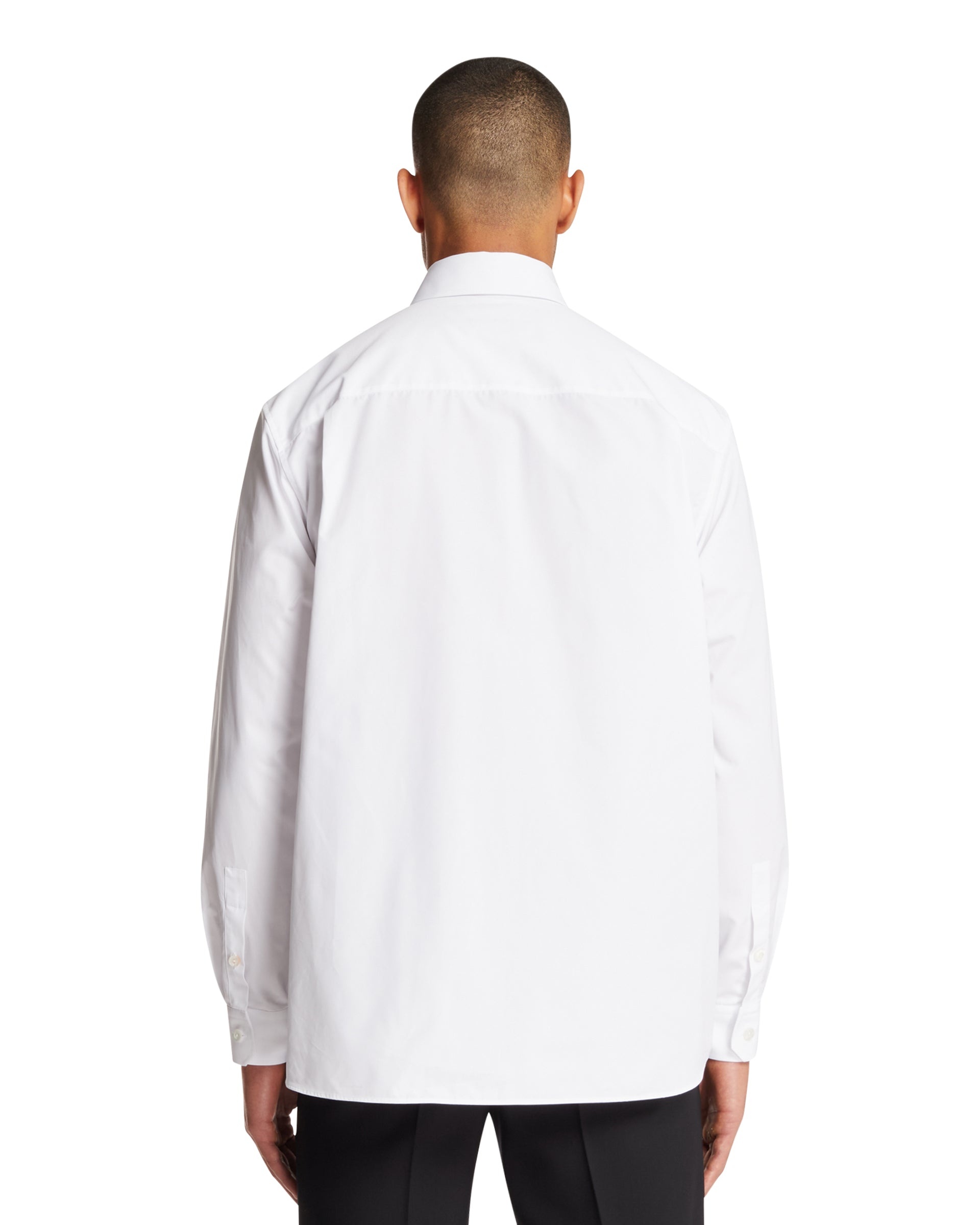 White Embroidered Shirt - 3