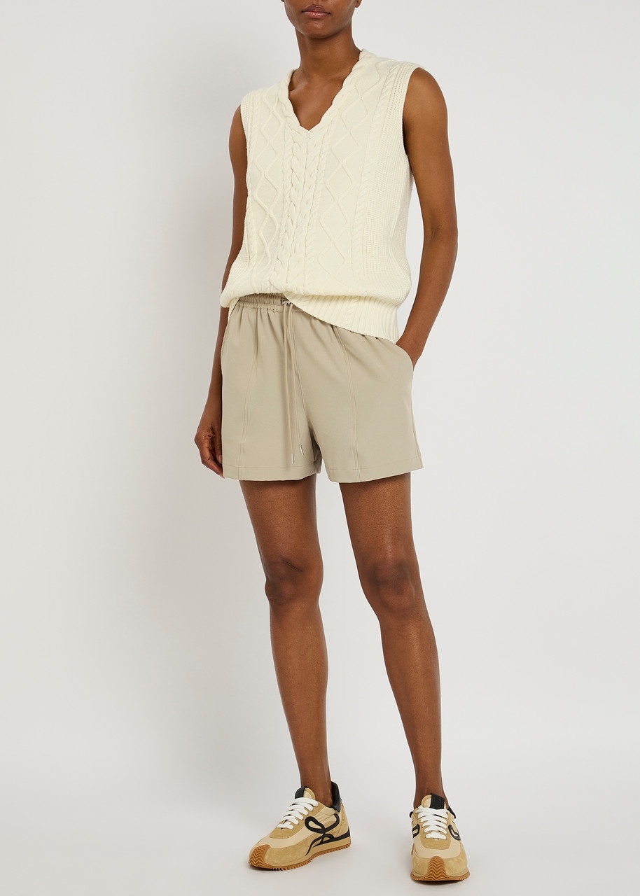 Varley Esmond Mid Rise 3 Stretch-twill Shorts - 4
