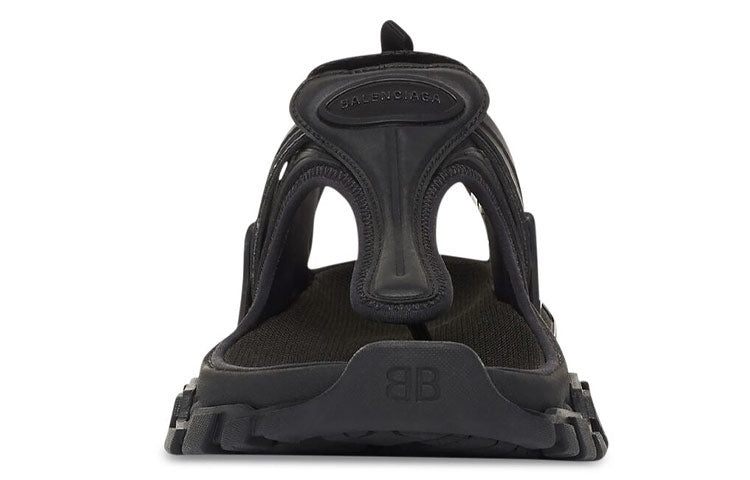 (WMNS) Balenciaga Track Sandals Black 618089W2PA11000 - 3