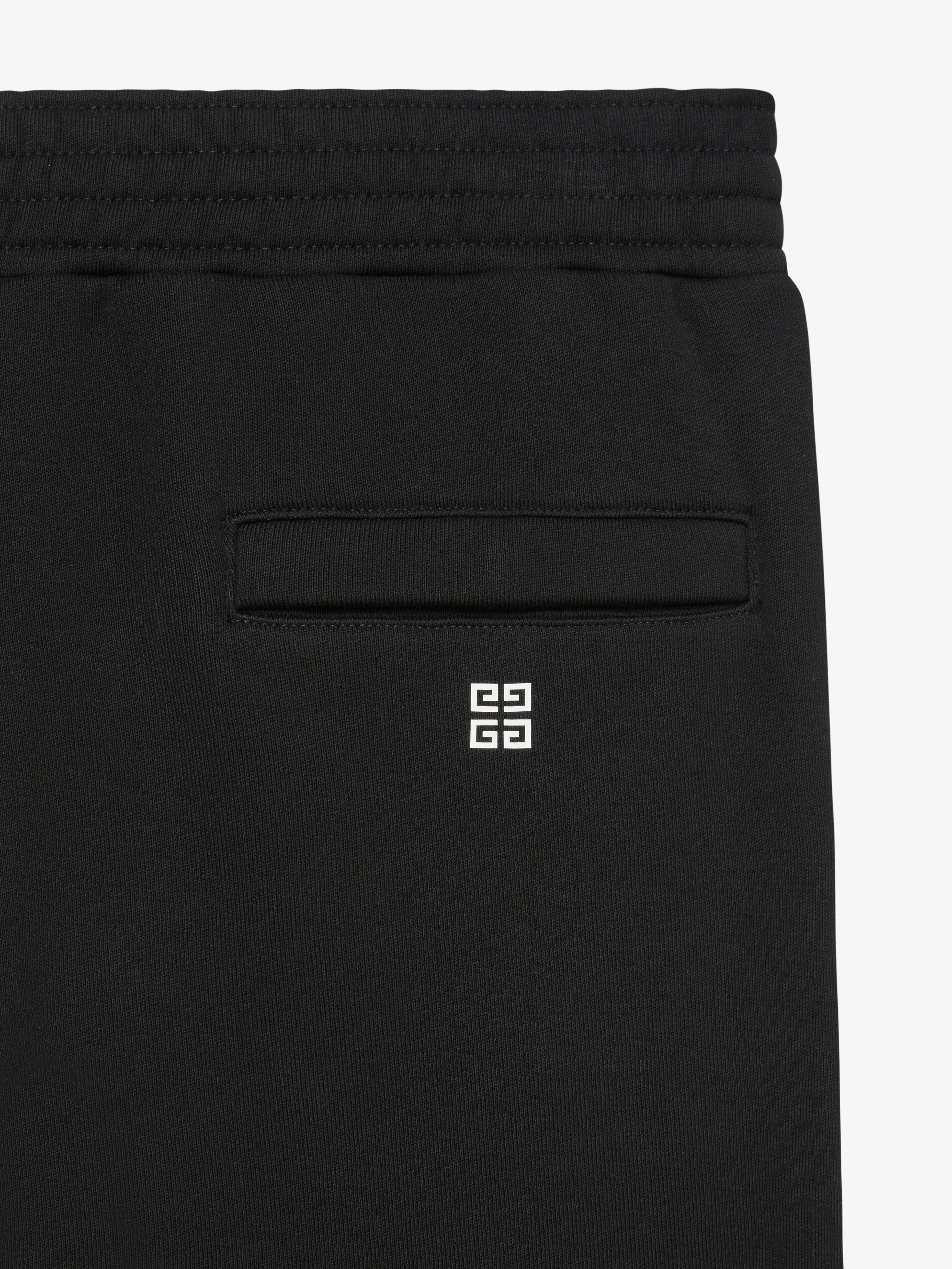 Archetype logo cotton jersey sweatpants in black - Givenchy