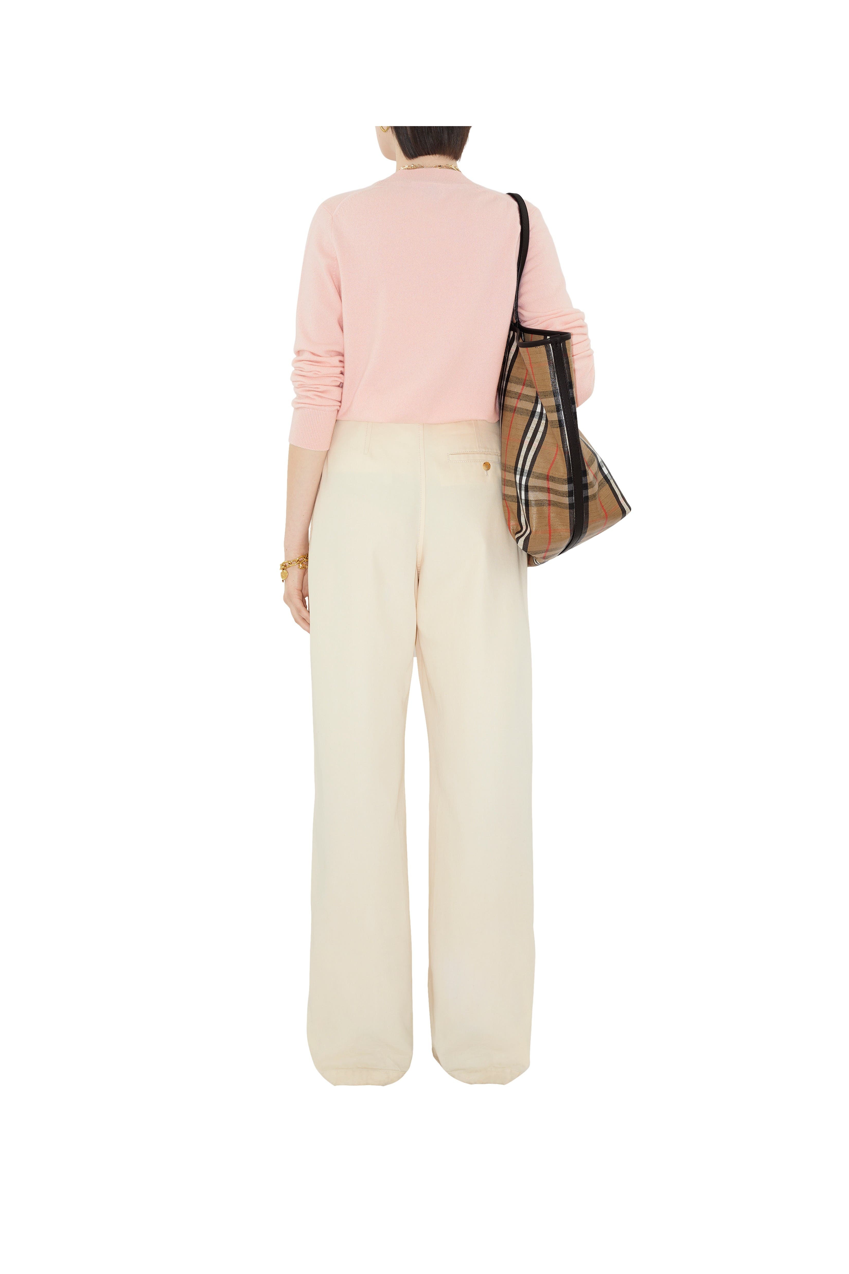 burberry Cashmere Blend Sweater in Bouquet at Nordstrom - 4