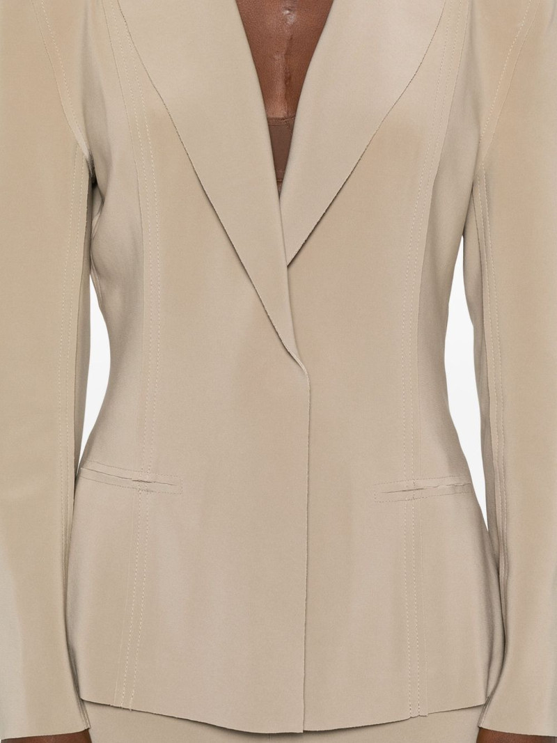 single-breasted notched-lapel jacket 5
