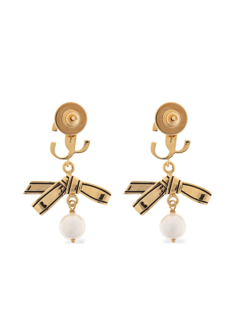 ribbon earrings - 3