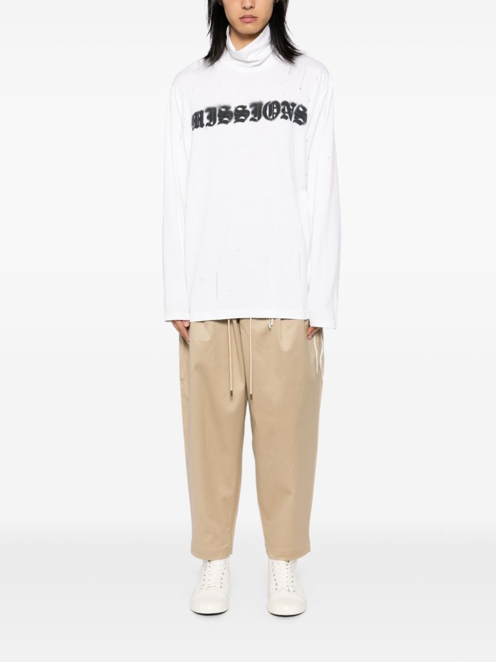 logo-print T-shirt - 2