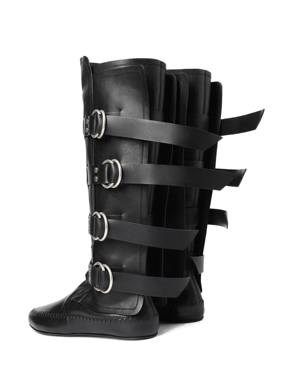 Siver biker boots - 3
