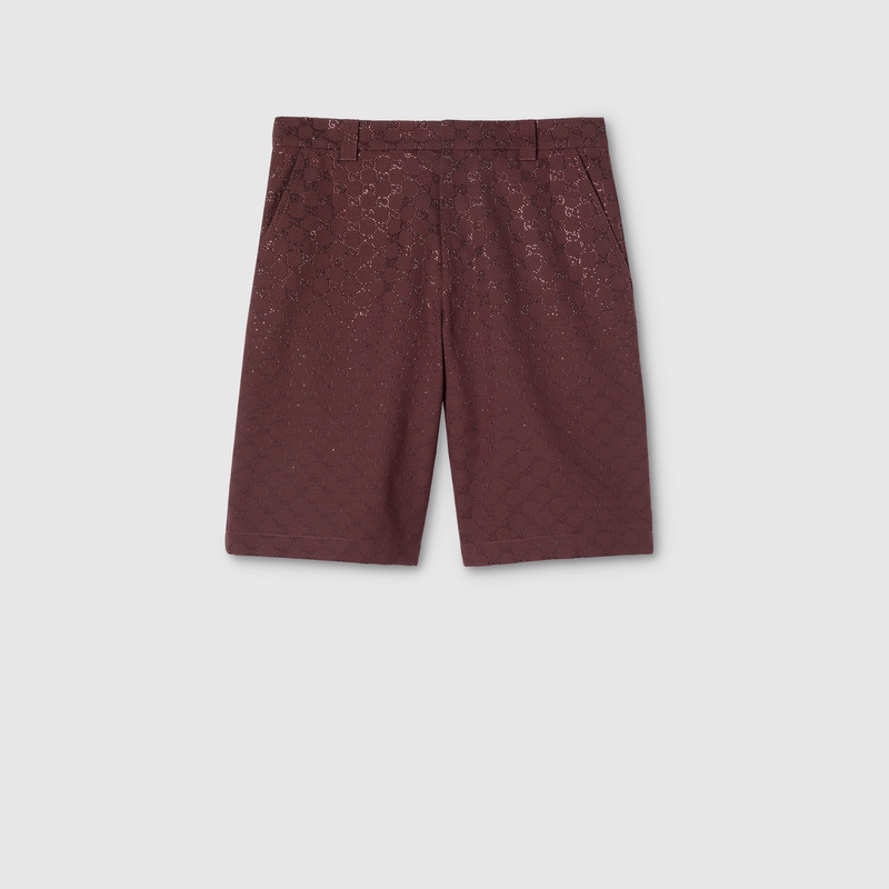 GG canvas pants with crystals 1