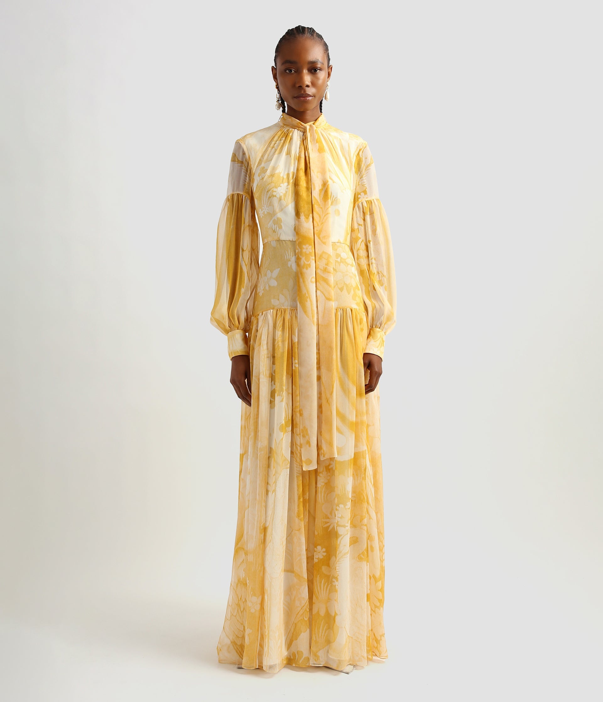 NECK TIE GOWN - 2
