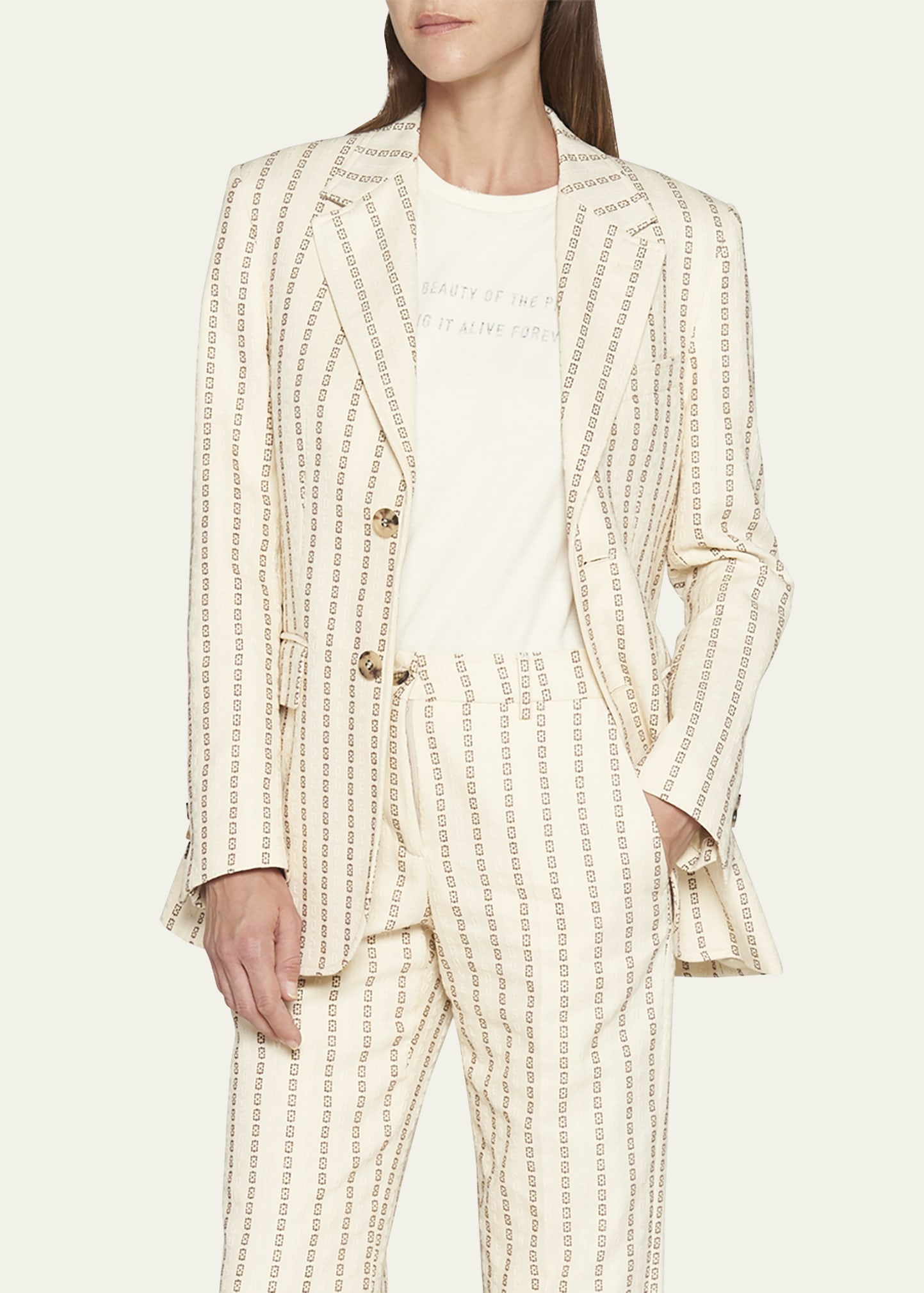 Journey Striped Blazer - 4