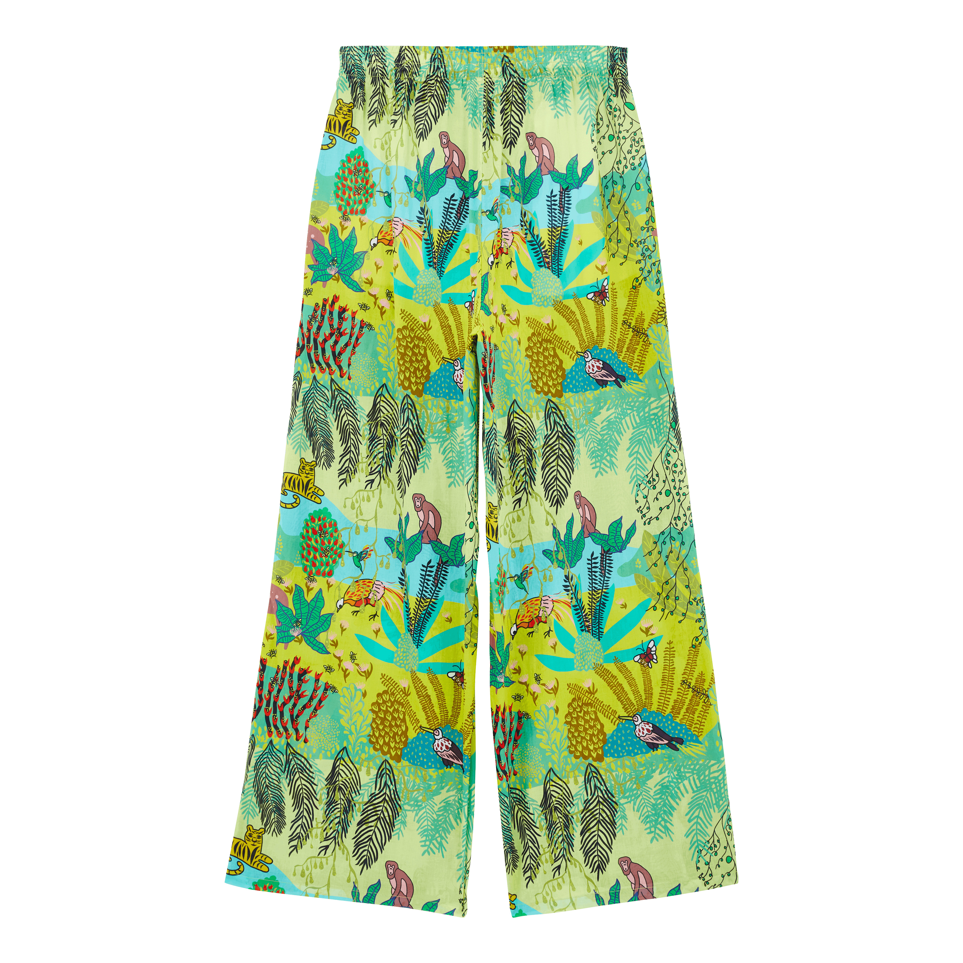 Women Cotton Pants Jungle Rousseau - 2