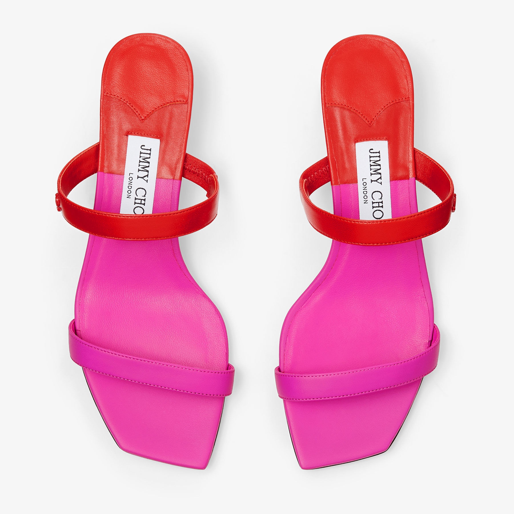 Kyda 35
Fuchsia and Pink Nappa Leather Sandals - 4