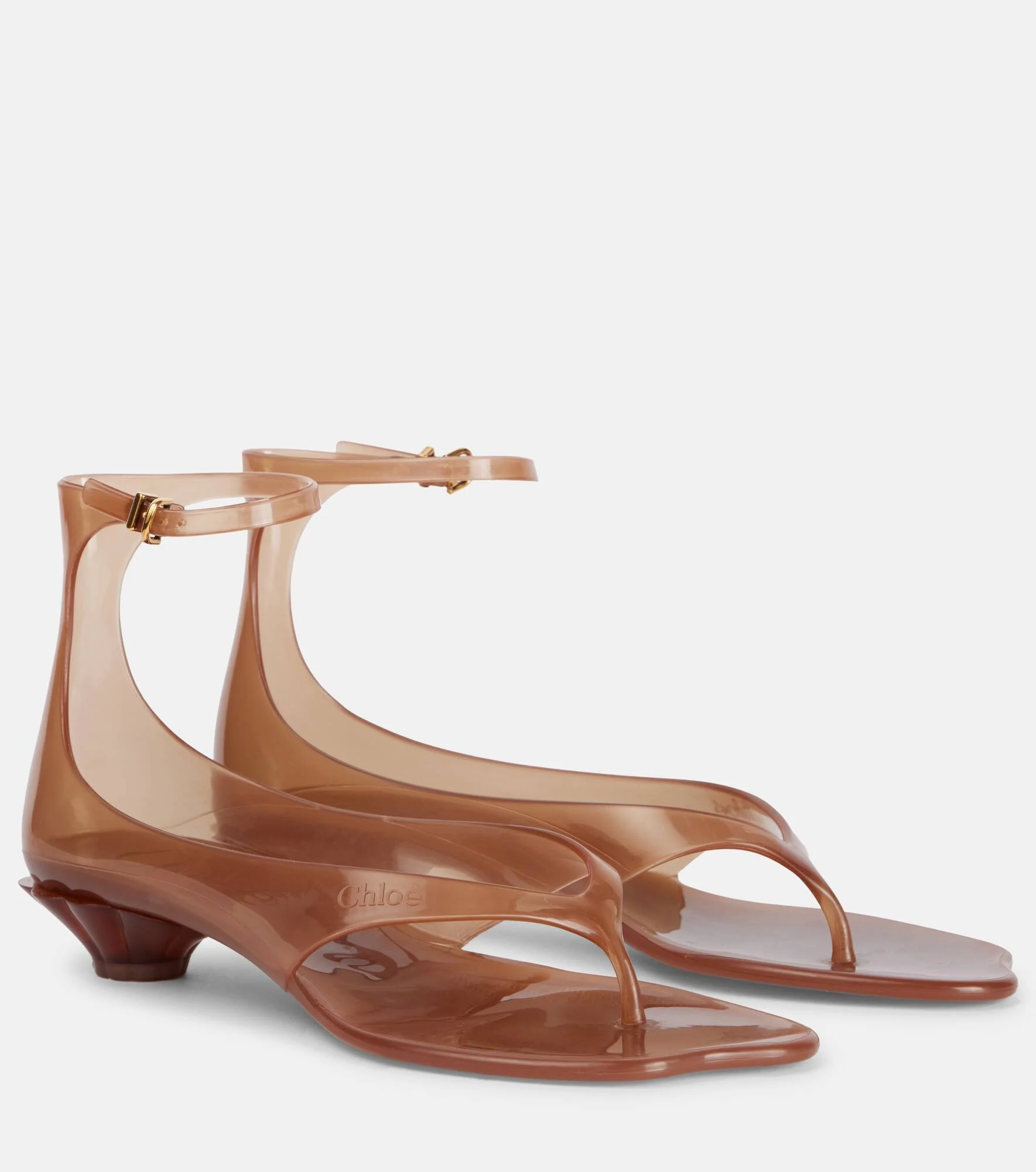 Chloé Jelly PVC thong sandals - 1