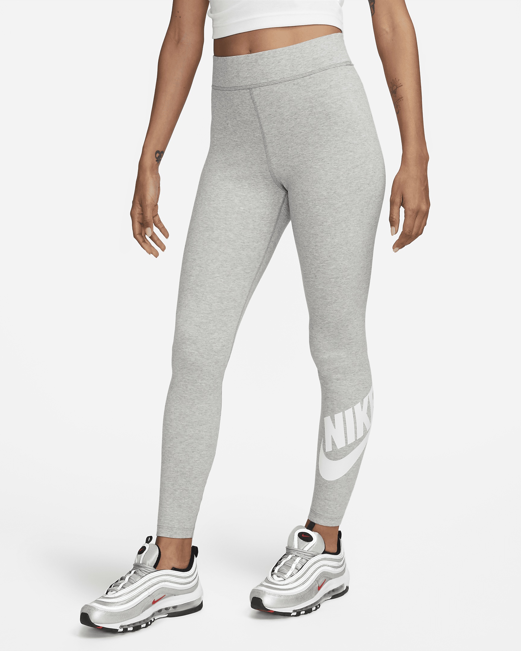 Women's Nike Sportswear Classics High-Waisted Graphic Leggings - 1