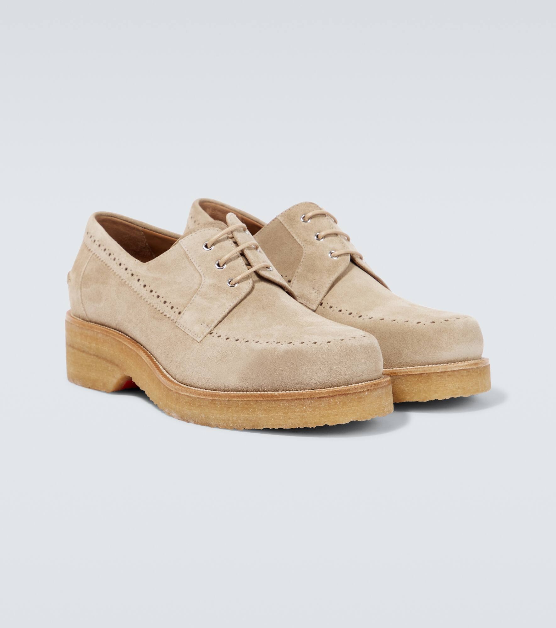 Pablo suede brogues - 5