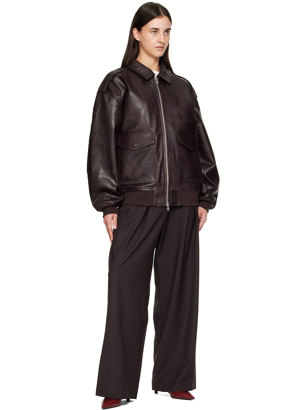 Purple Viper Leather Jacket - 4