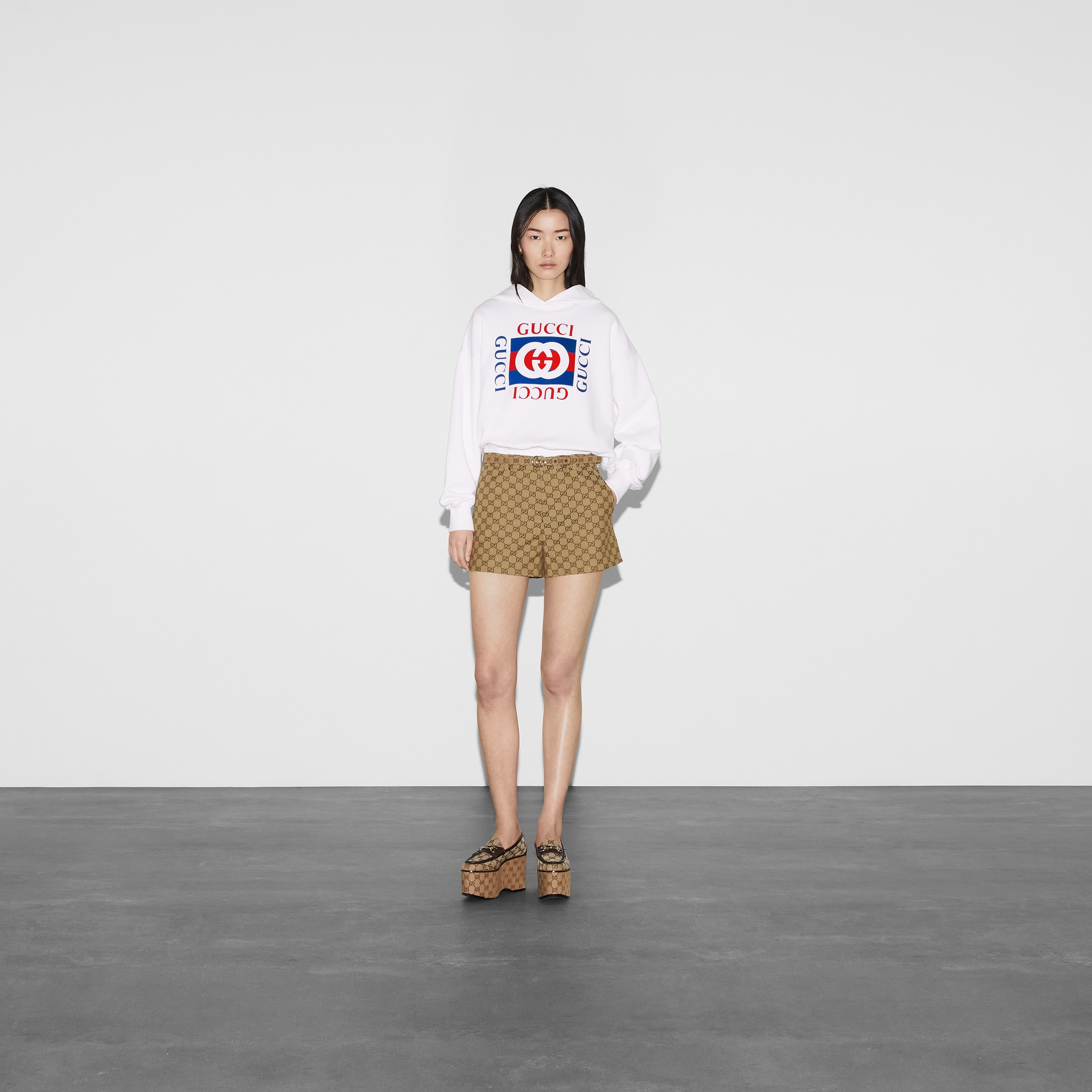 Interlocking G cotton jersey sweatshirt - 2
