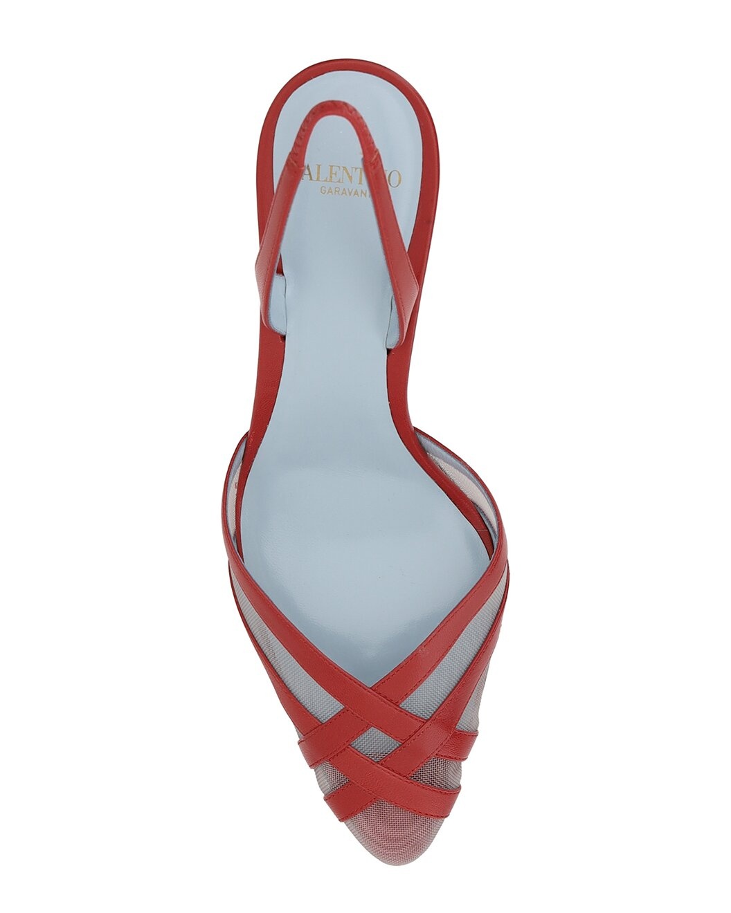 Valentino Decollete Slingback Leather Pump - 4