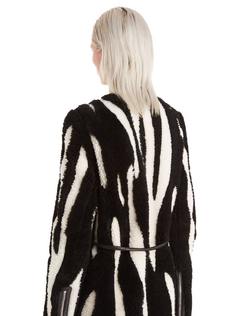 Gethsemane zebra-pattern coat 4