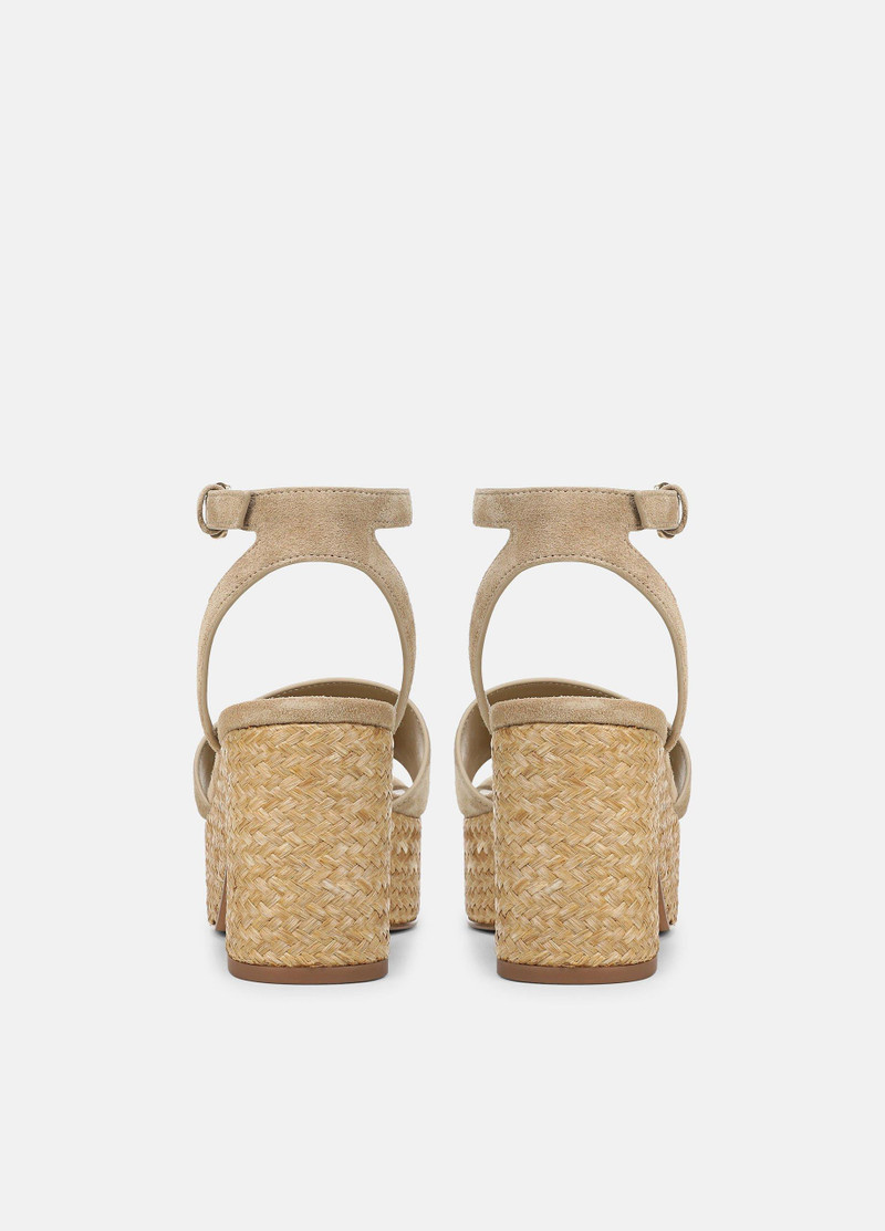 Vince Castella Suede Platform Sandal outlook