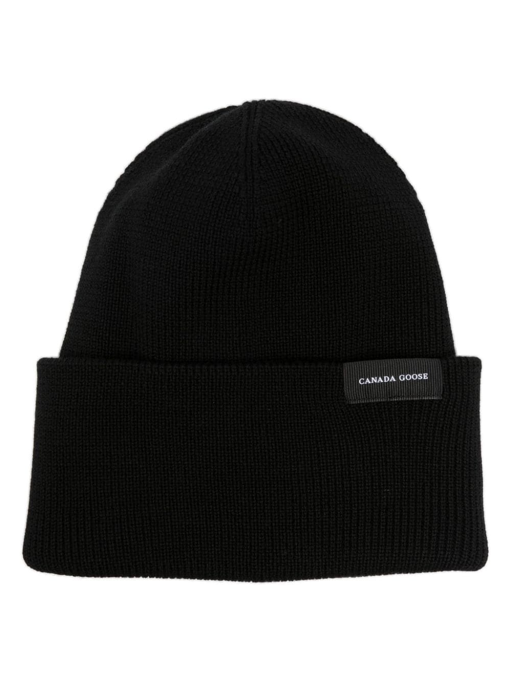 ribbed-knit wool beanie - 1