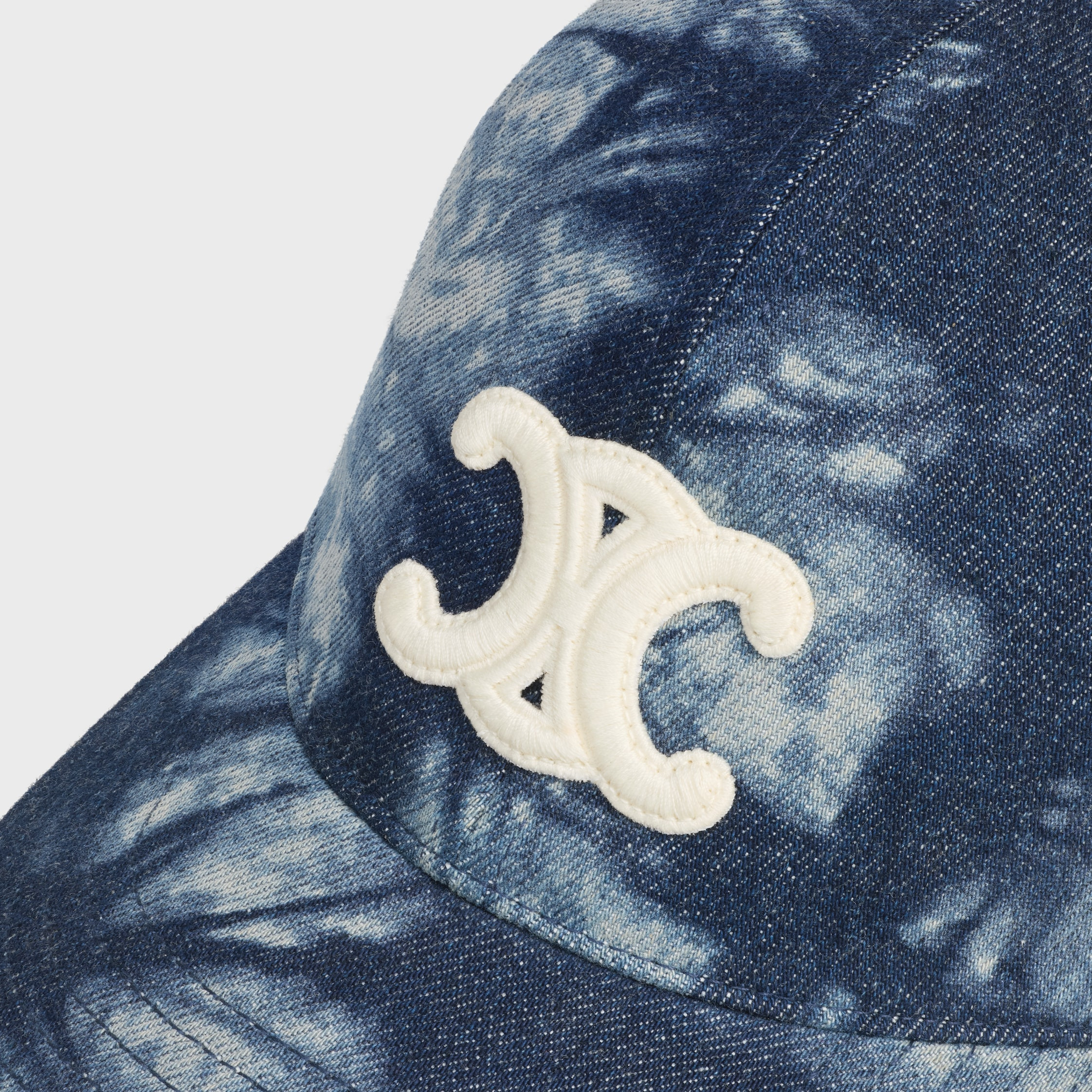triomphe baseball cap in tie dye cotton - 5