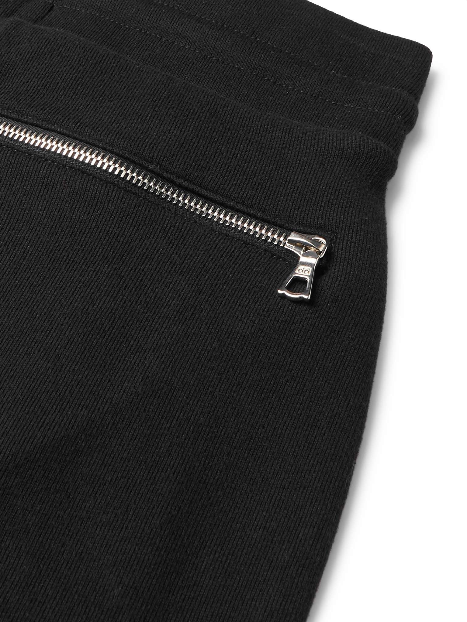 Escobar Slim-Fit Loopback Cotton-Blend Jersey Sweatpants - 6