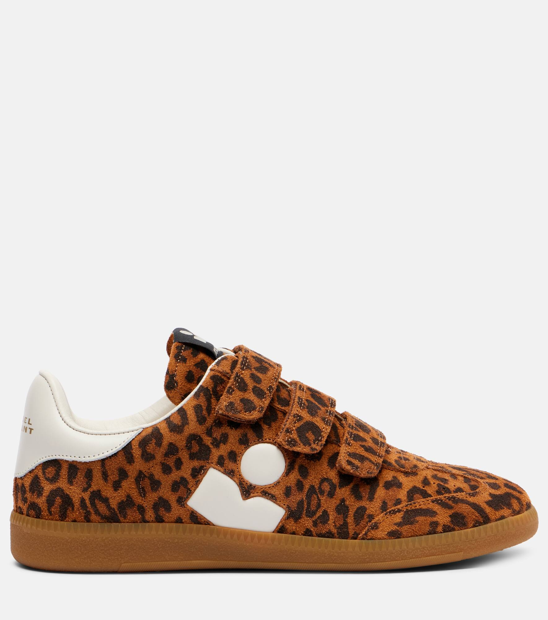 Beth leopard-print suede sneakers - 4