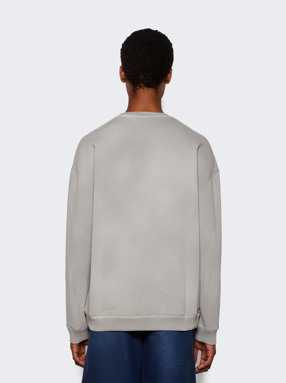 Relaxed Fit Sweatshirt Light Grey - 4