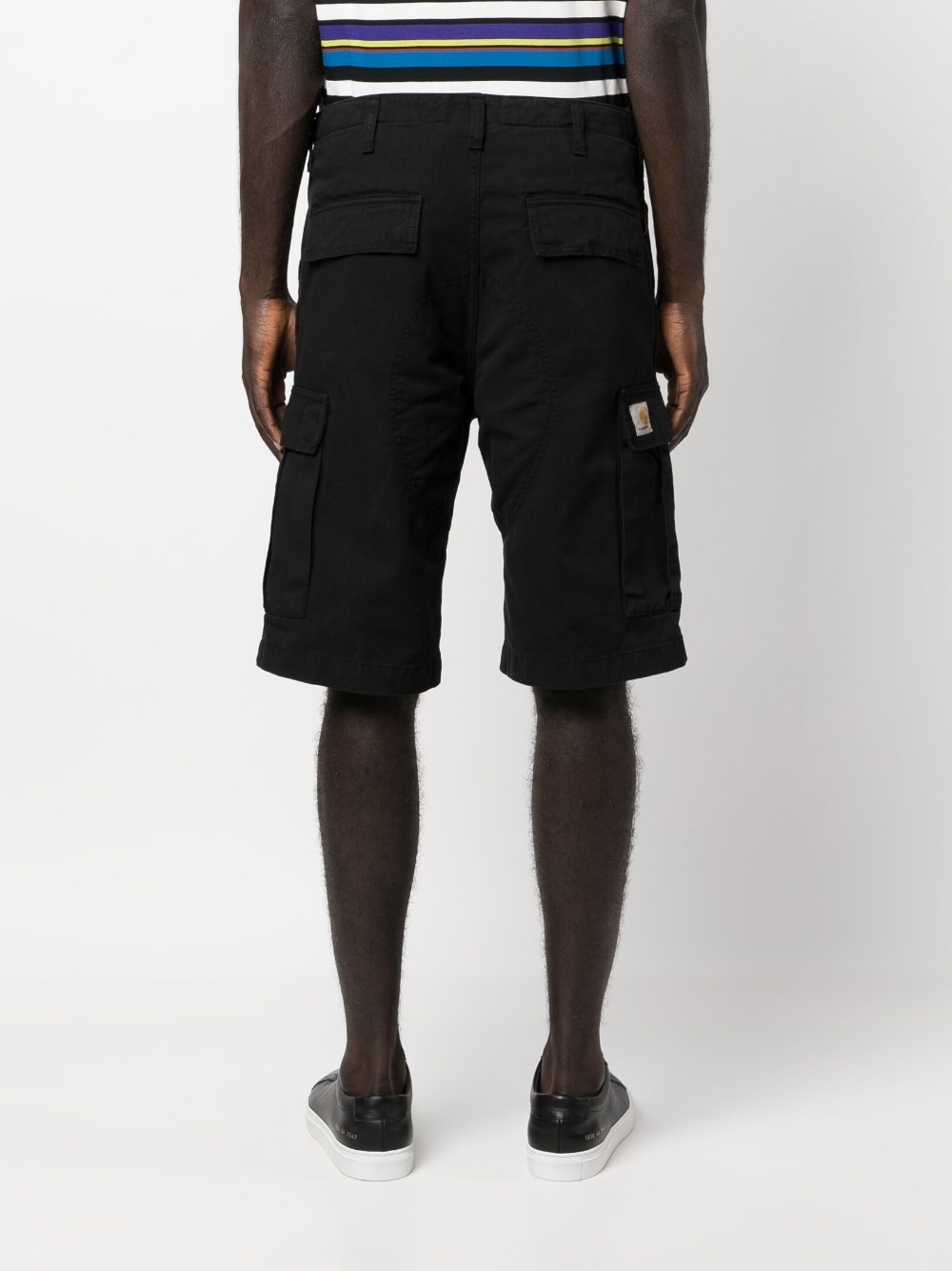 cargo cotton bermuda shorts - 4