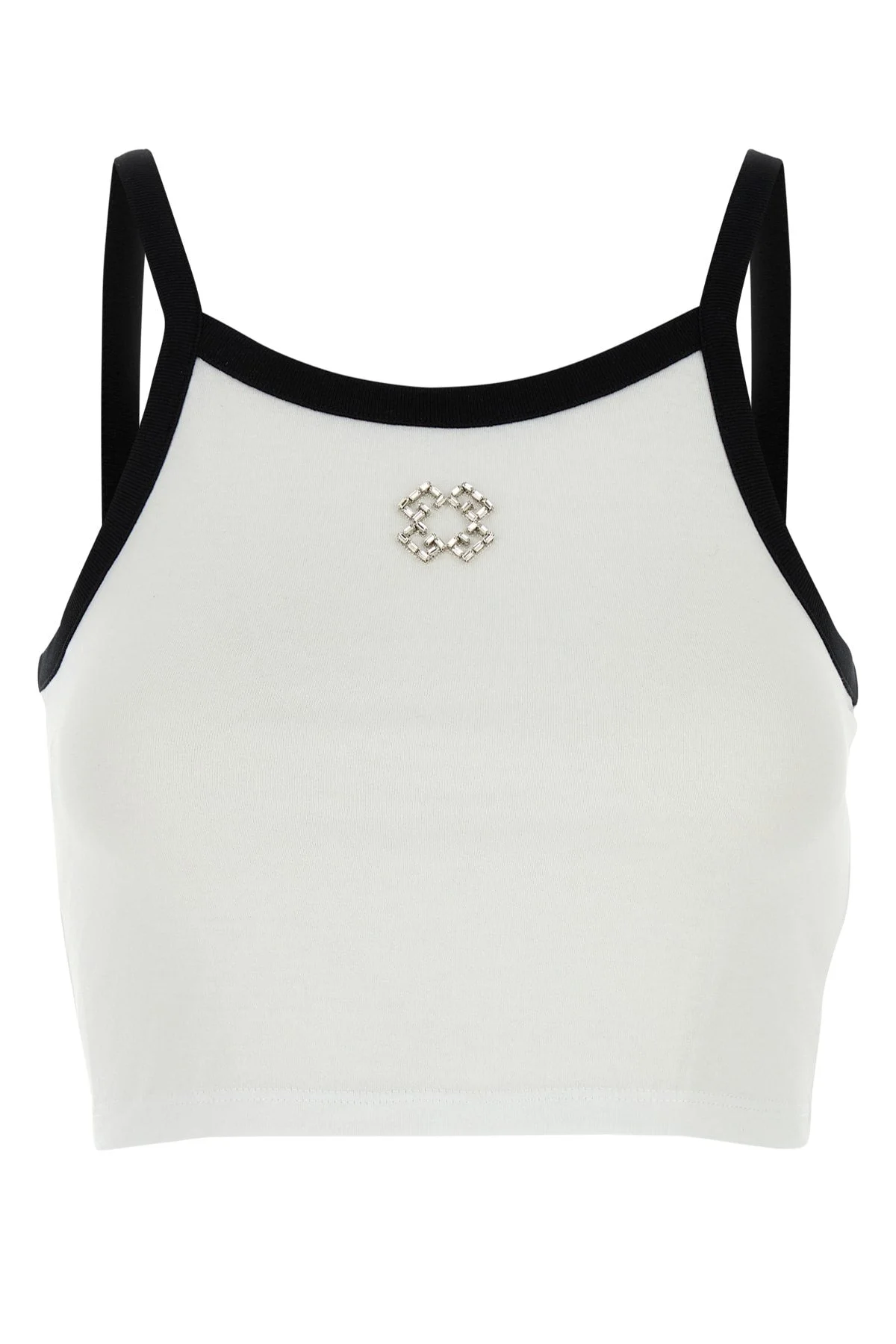 Givenchy Women Cropped Spaghetti Strap Tank Top - 1