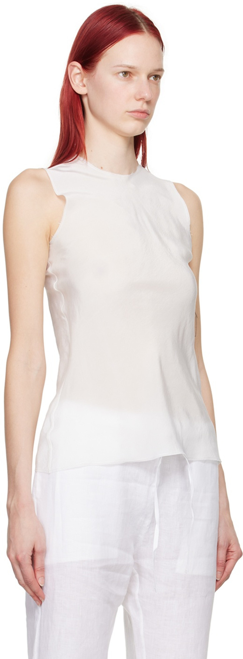 GABRIELA COLL GARMENTS White No.256 Tank Top outlook