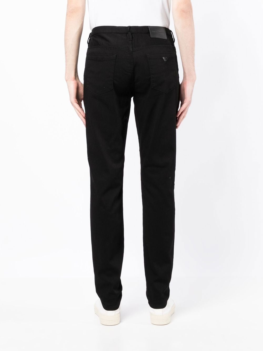 slim-cut denim jeans - 4