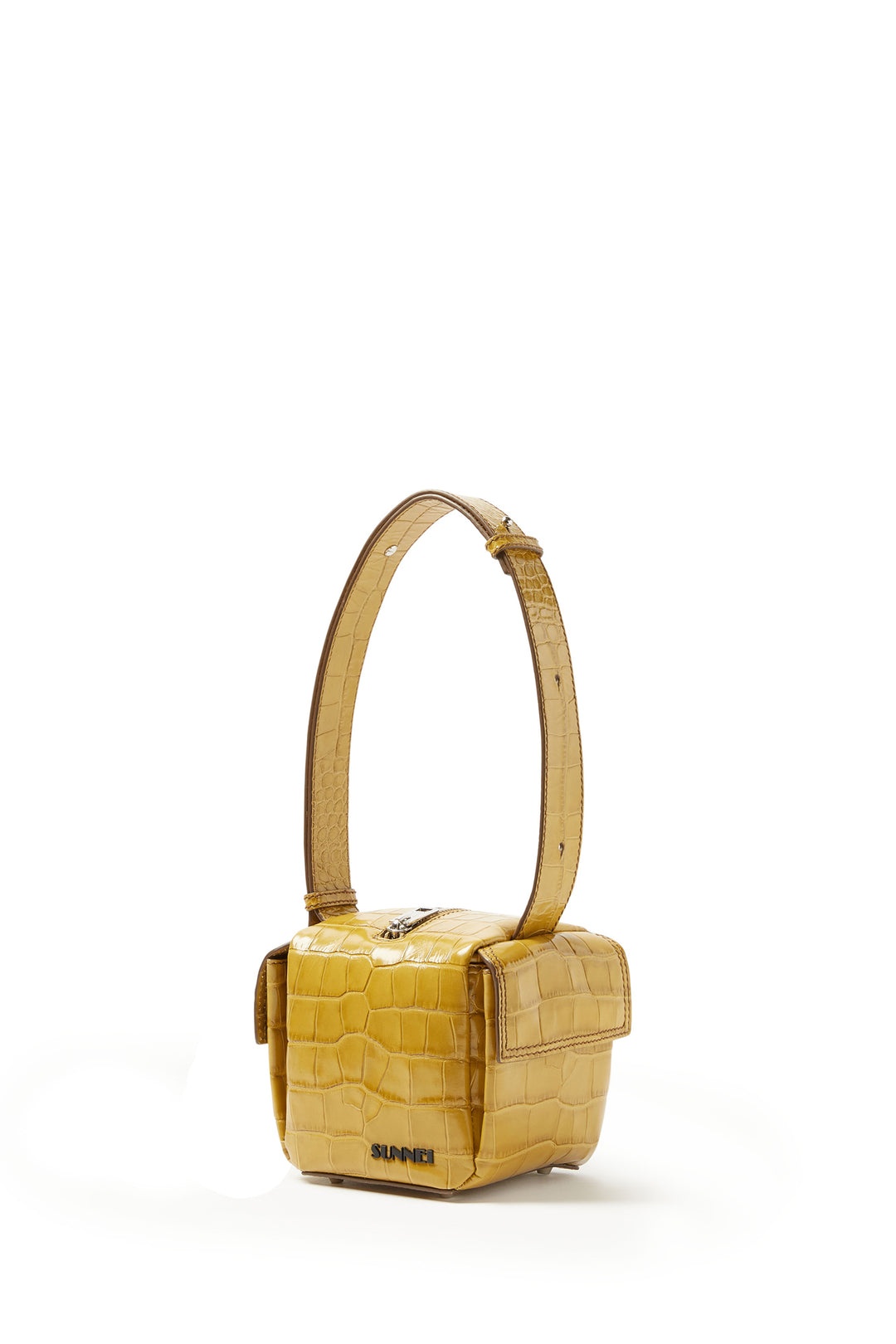 LACUBETTO BAG / gold croco - 3