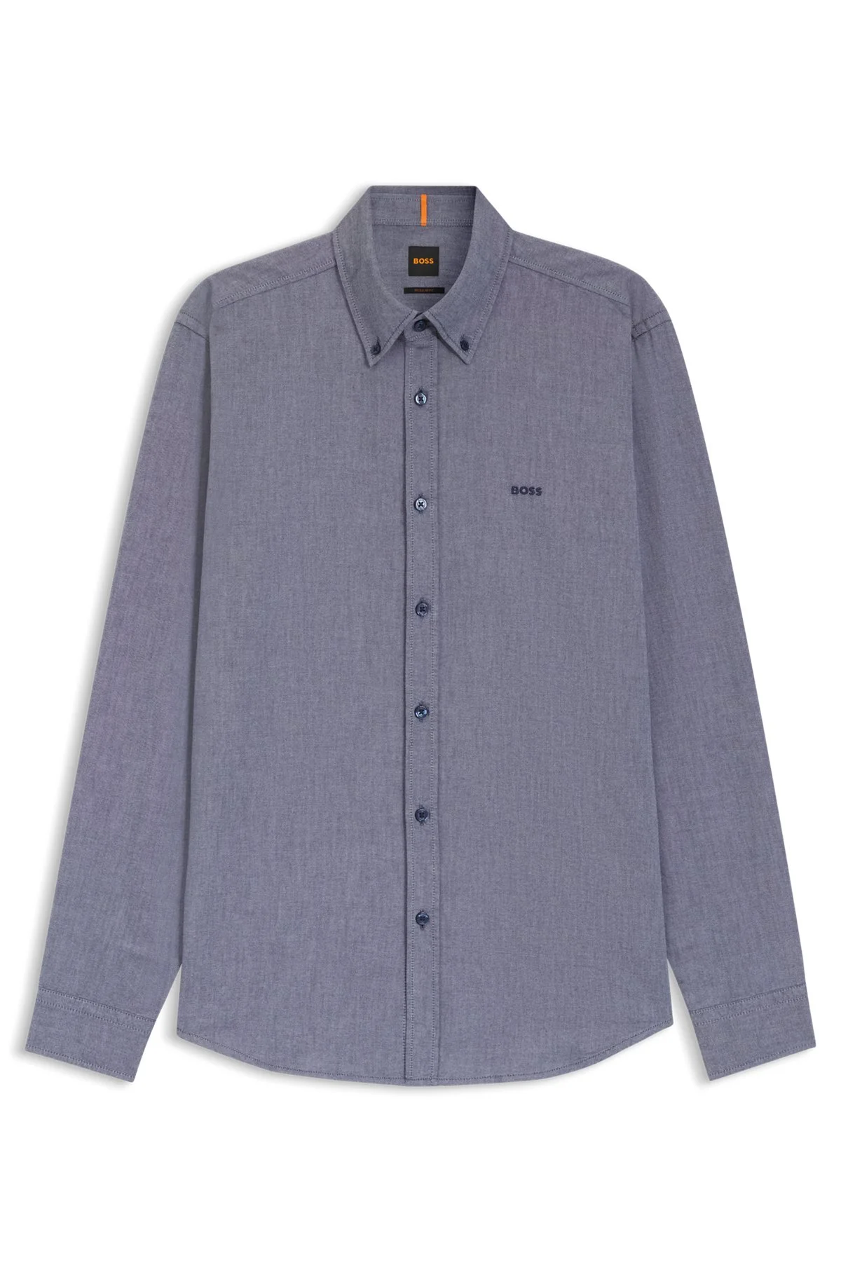 단추 DOWN REGULAR-FIT SHIRT OXFORD COTTON - 1