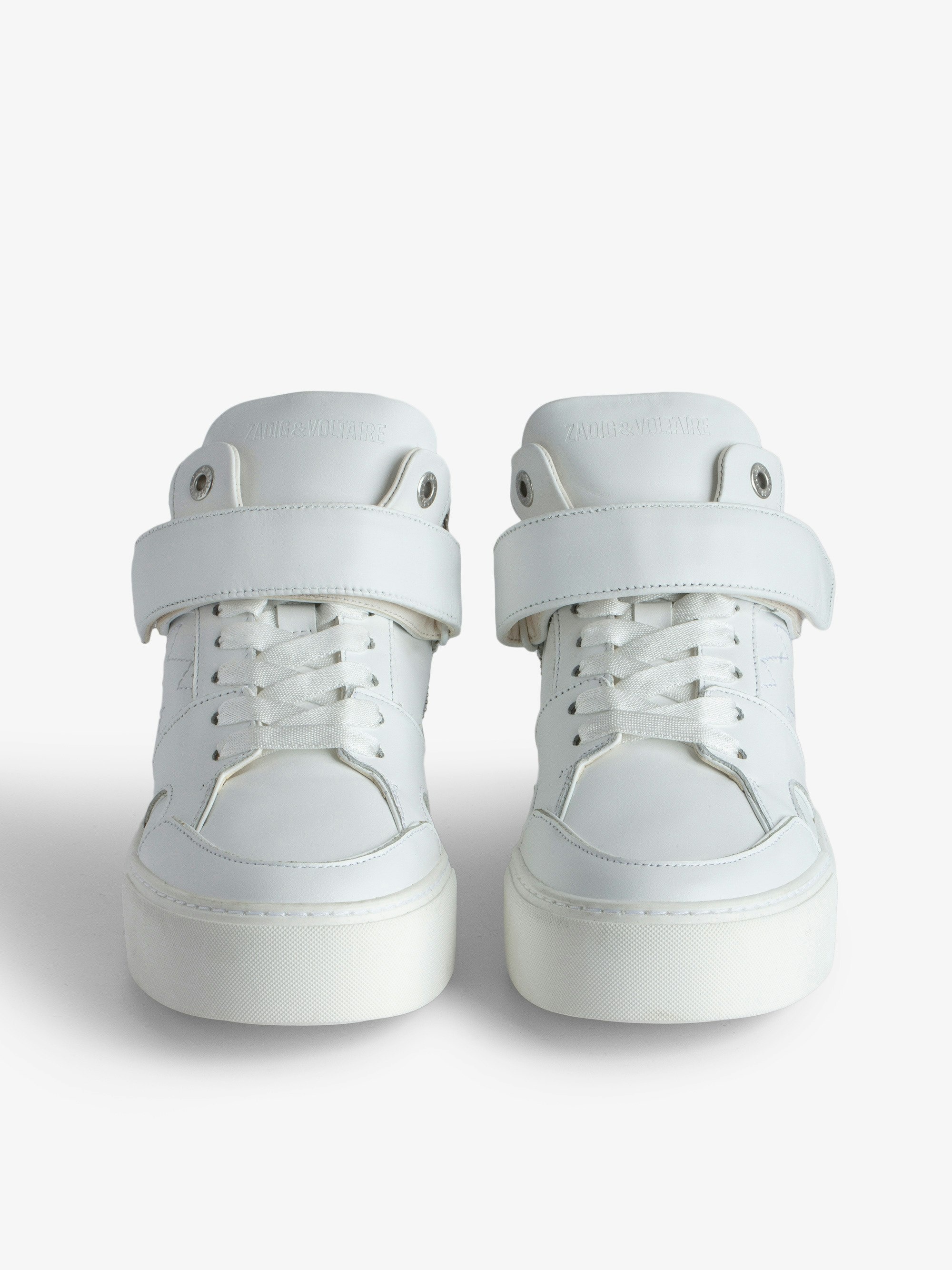 ZV1747 Flash Chunky Mid-Top Trainers - 3