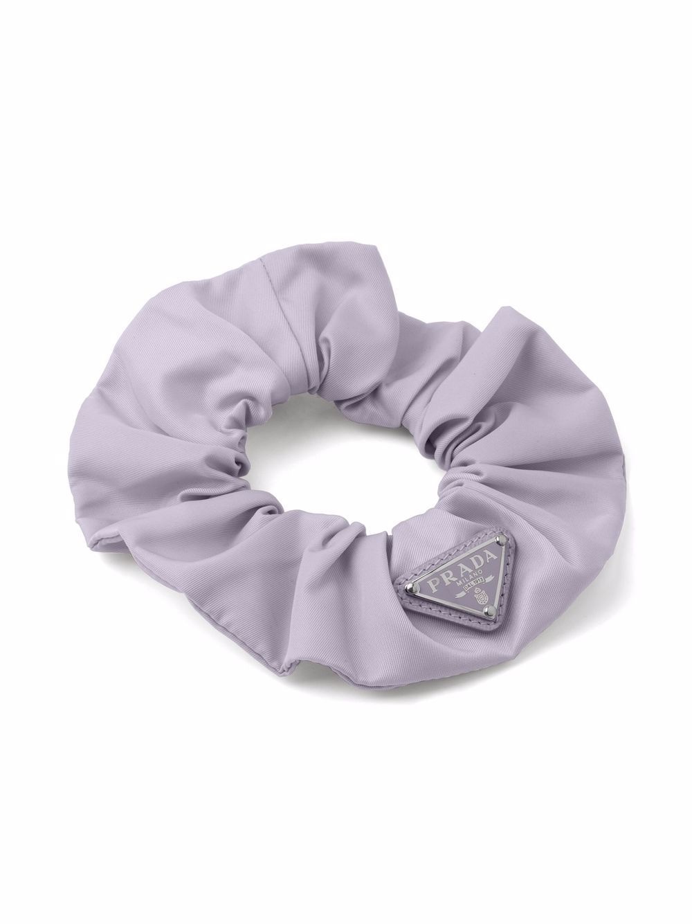 Re-Nylon triangle-logo scrunchie - 2