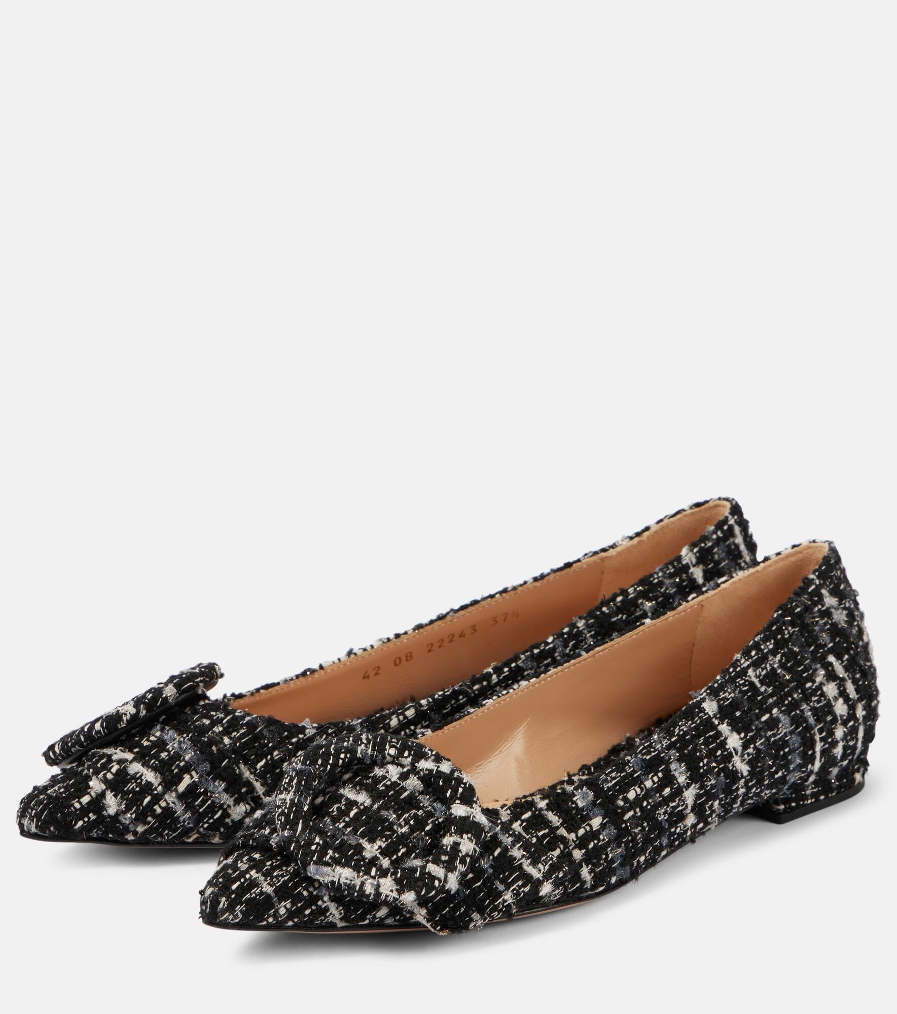 Venezia tweed ballet flats - 5