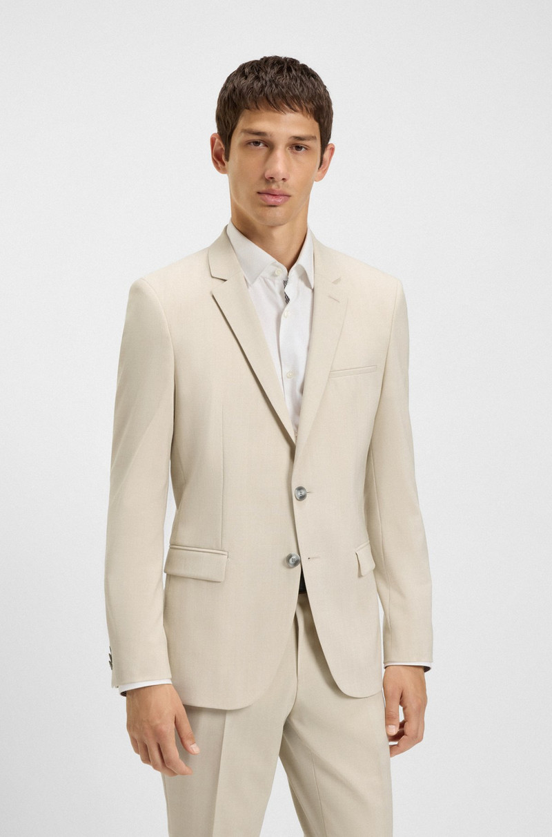EXTRA-SLIM-FIT SUIT IN A MELANGE WOOL BLEND 2