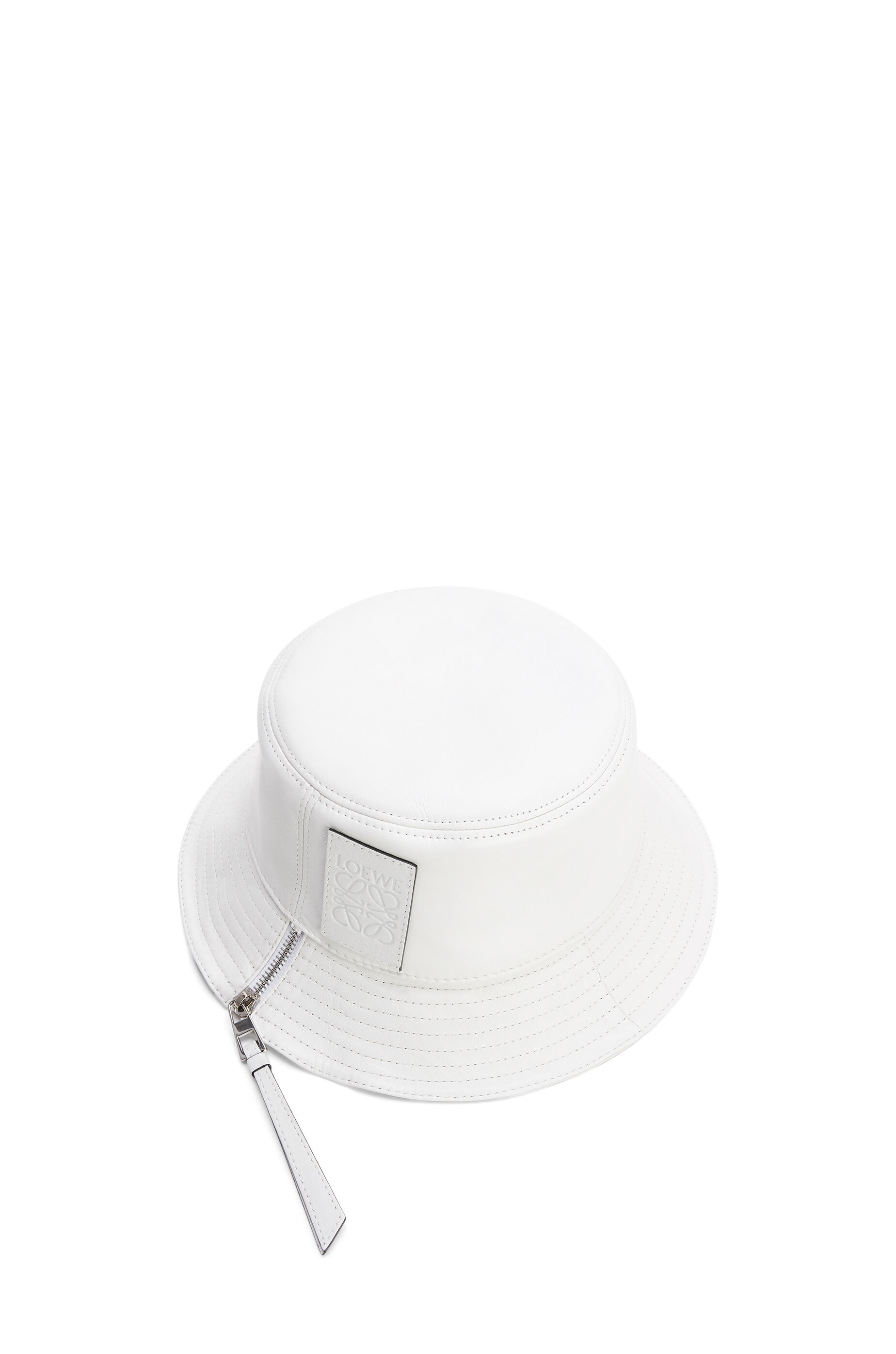 Fisherman hat in nappa calfskin - 4