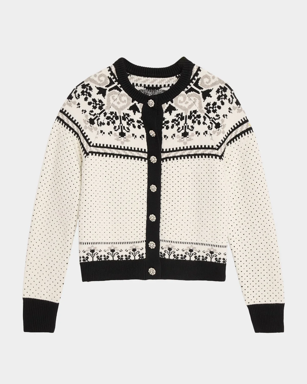 Sade Fair Isle Cardigan - 1