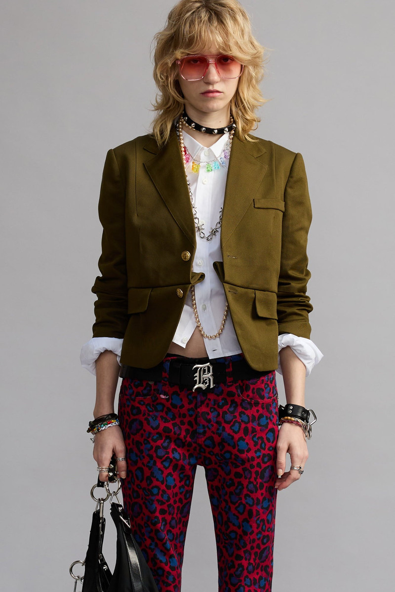 PLEATED BOYFRIEND BLAZER 1