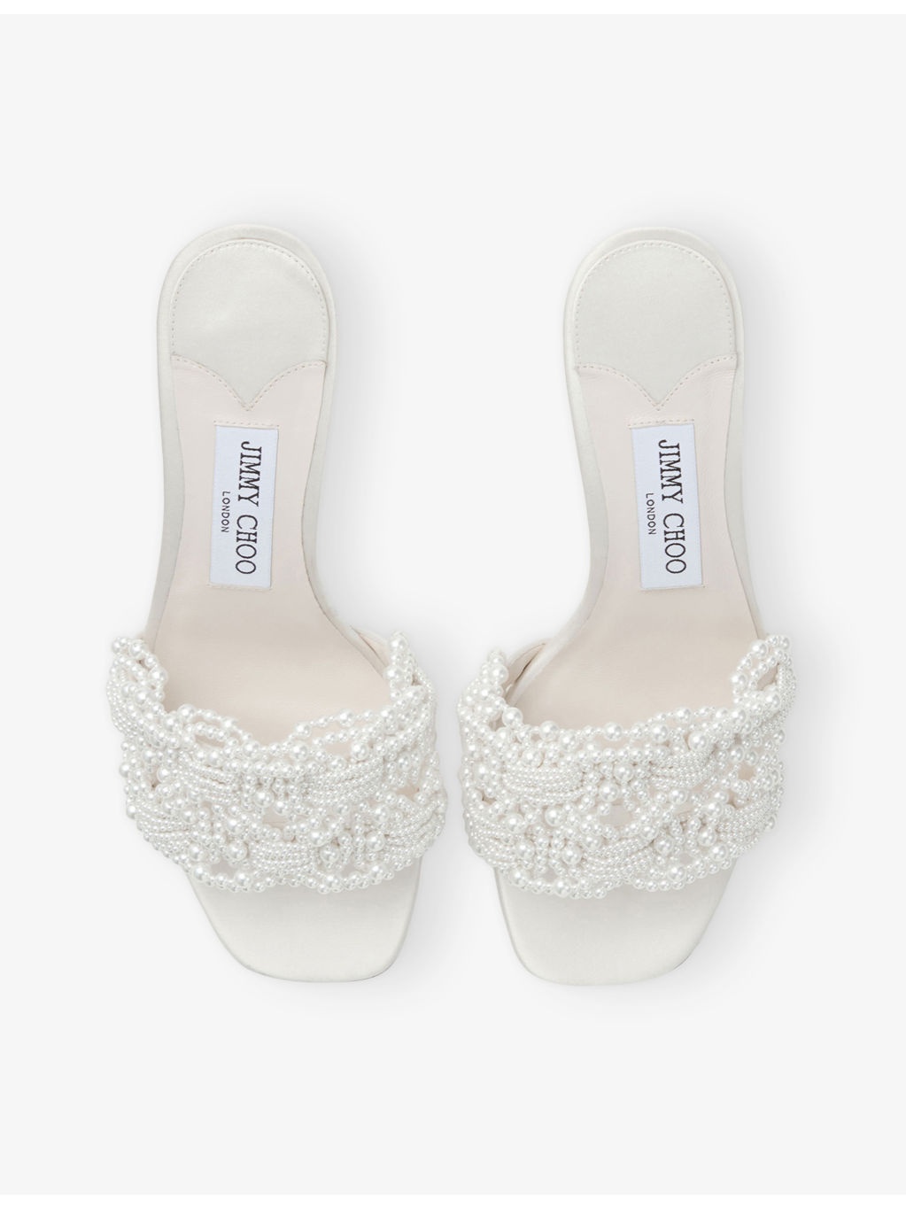 Cary 70 Satin Heeled Mules - 2