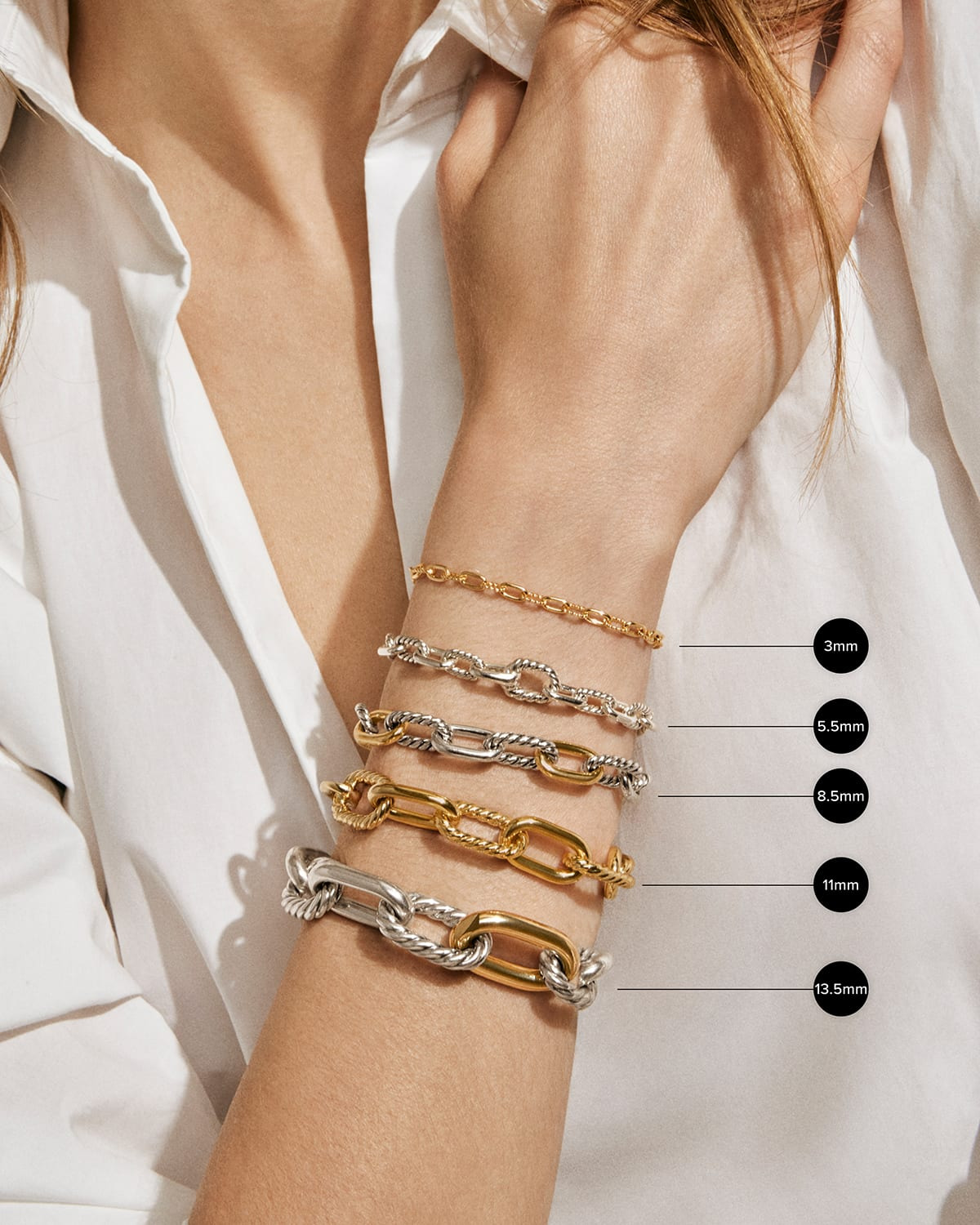 DY Madison Chain Bracelet, 5.5mm - 5