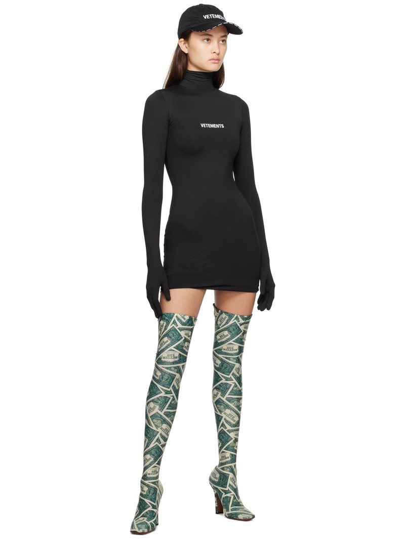 VETEMENTS Green Boomerang Sock Boots outlook
