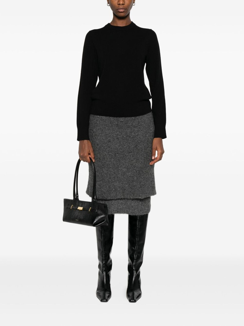 Vince round-neck long-sleeve sweater outlook