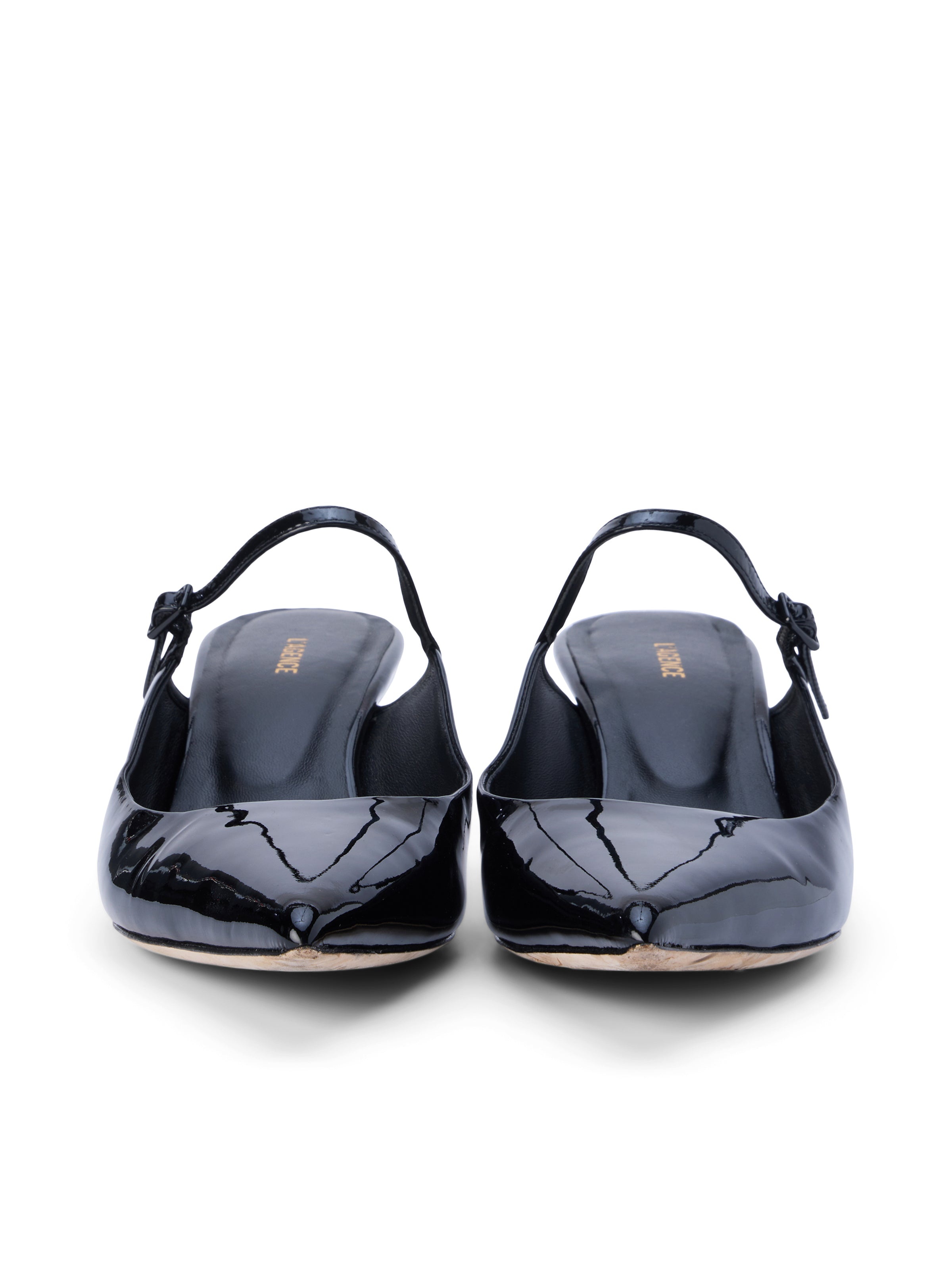 Edith Patent Leather Mule - 5