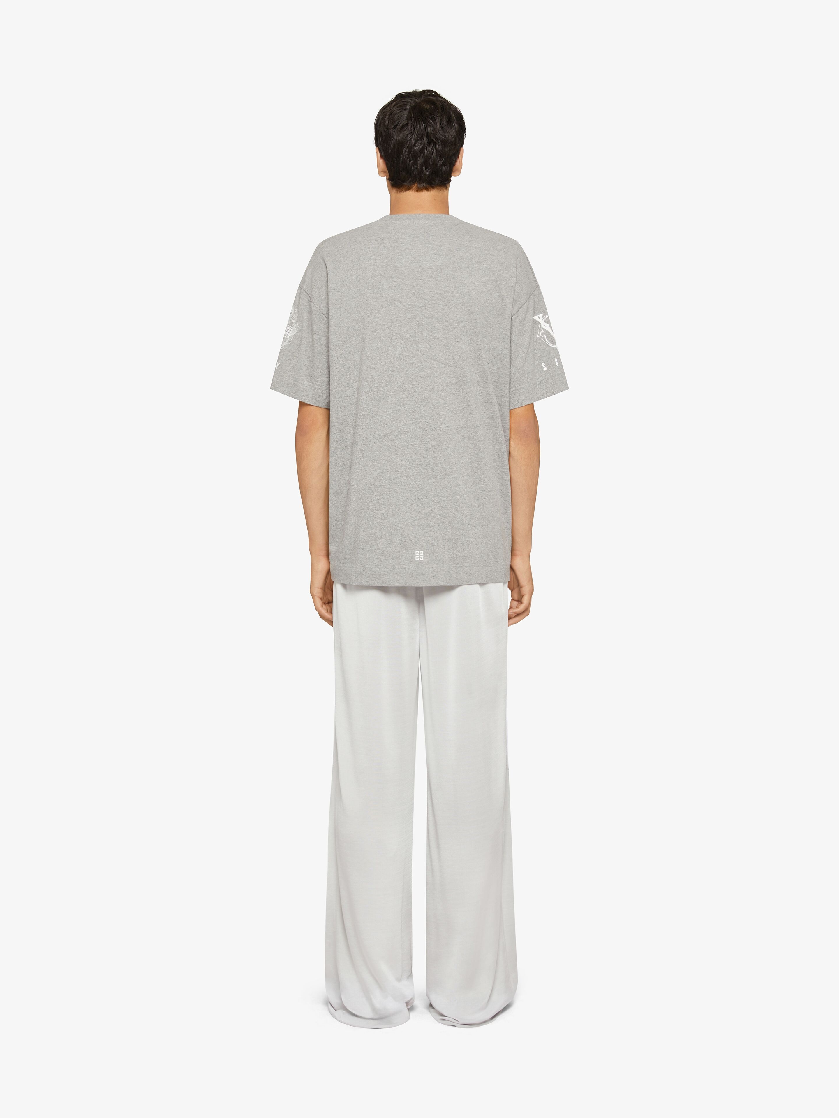 GIVENCHY CREST T-SHIRT IN COTTON - 4