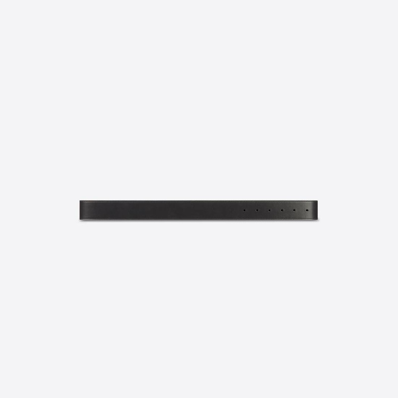 BALENCIAGA Women's Hacker Bb Belt In Calfskin in Black outlook