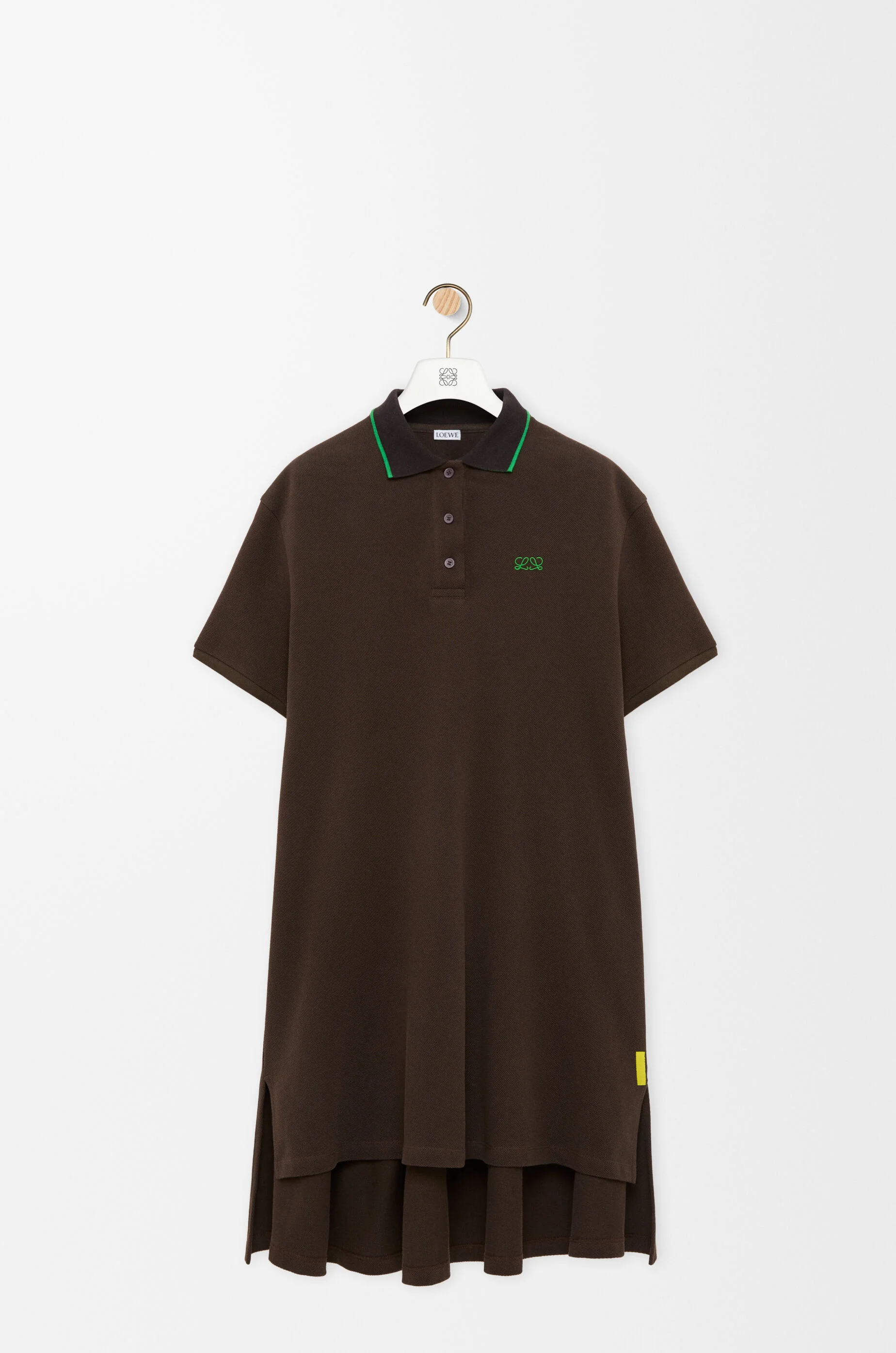 Polo dress in cotton - 1